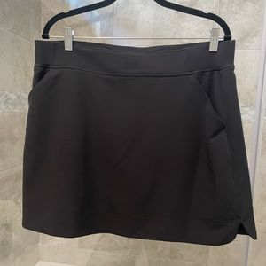 Black Skirt with shorts